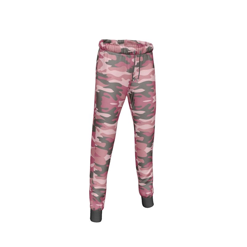 Pink Camouflage Womens Sweatpants by The Photo Access