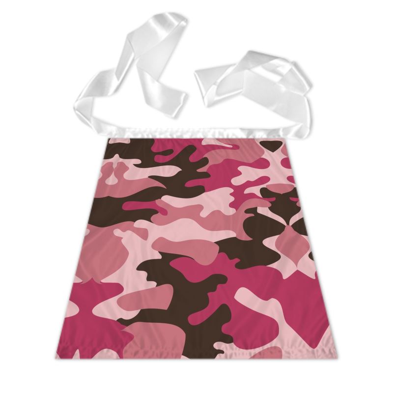 Pink Camouflage German Apron by The Photo Access