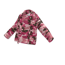 Load image into Gallery viewer, Pink Camouflage Wrap Blazer by The Photo Access
