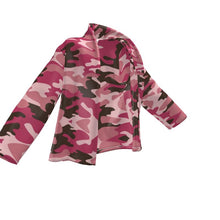 Load image into Gallery viewer, Pink Camouflage Wrap Blazer by The Photo Access
