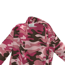 Load image into Gallery viewer, Pink Camouflage Wrap Blazer by The Photo Access
