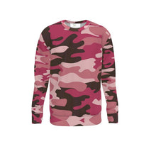गैलरी व्यूवर में इमेज लोड करें, Pink Camouflage Sweatshirt by The Photo Access
