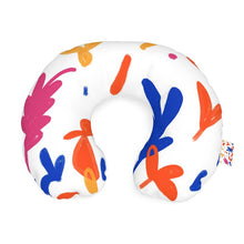 Загрузить изображение в средство просмотра галереи, Abstract Leaf &amp; Plant Travel Neck Pillow by The Photo Access
