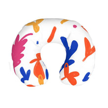 Загрузить изображение в средство просмотра галереи, Abstract Leaf &amp; Plant Travel Neck Pillow by The Photo Access
