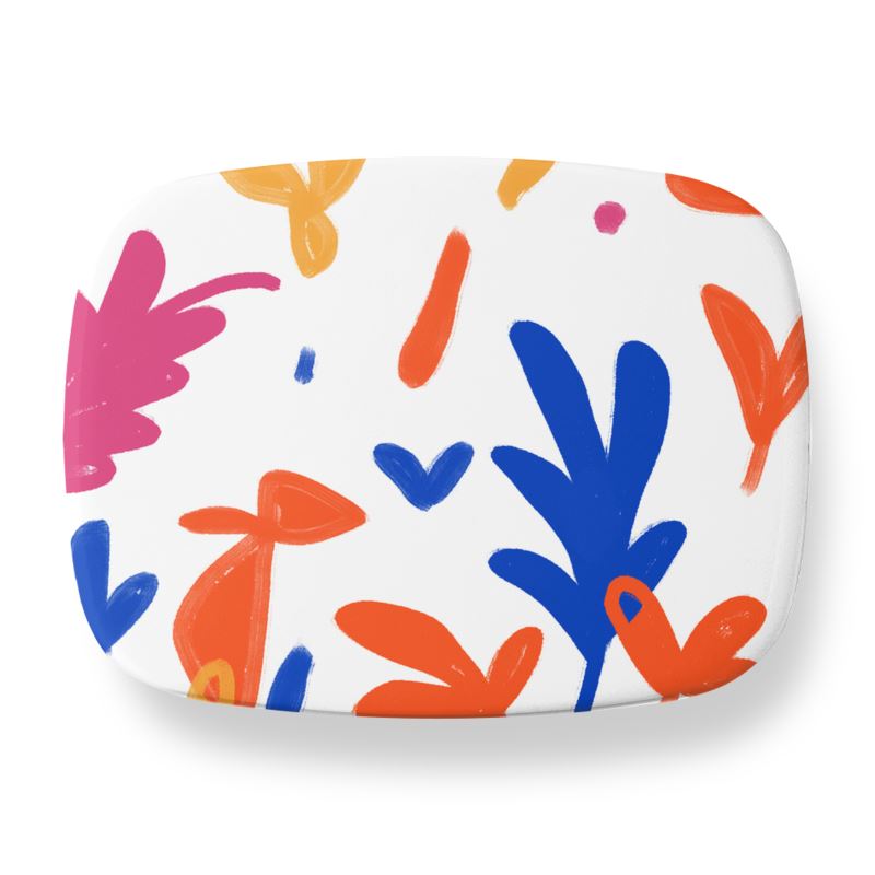 Abstract Leaf & Plant Lunch Box by The Photo Access