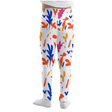 Lade das Bild in den Galerie-Viewer, Abstract Leaf &amp; Plant Girls Leggings by The Photo Access
