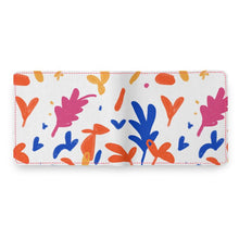 गैलरी व्यूवर में इमेज लोड करें, Abstract Leaf &amp; Plant Mens Personalized Wallet by The Photo Access
