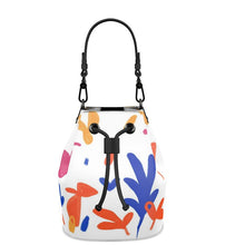 Load image into Gallery viewer, Abstract Leaf &amp; Plant Bucket Bag by The Photo Access
