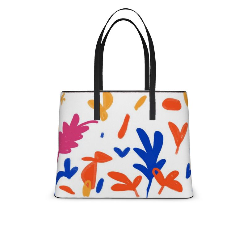 Abstract Leaf & Plant Kika Tote by The Photo Access