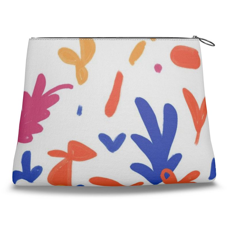 Abstract Leaf & Plant Clutch Purse by The Photo Access