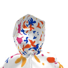 गैलरी व्यूवर में इमेज लोड करें, Abstract Leaf &amp; Plant Womens Hooded Rain Mac by The Photo Access
