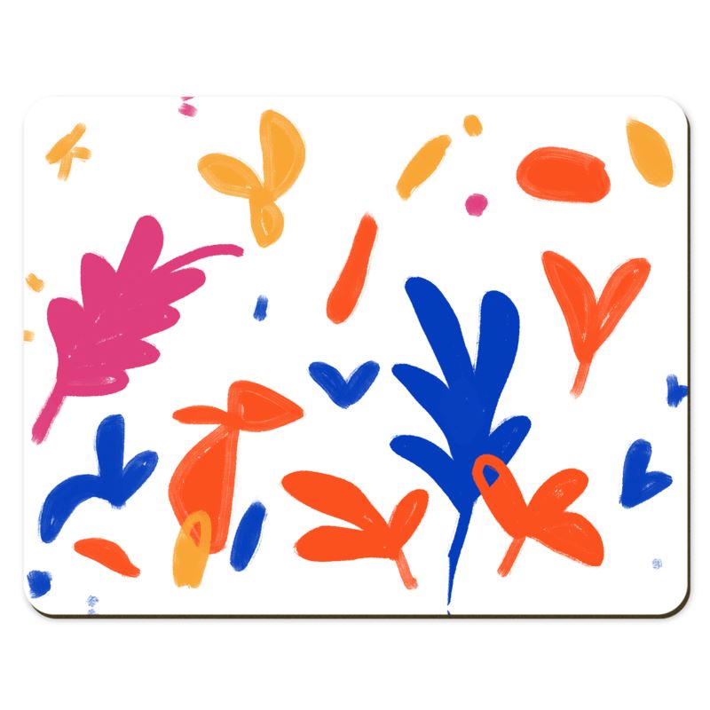 Abstract Leaf & Plant Placemats by The Photo Access