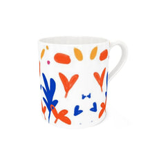 Load image into Gallery viewer, Abstract Leaf &amp; Plant Bone China Mug by The Photo Access
