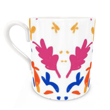 Cargar imagen en el visor de la galería, Abstract Leaf &amp; Plant Bone China Mug by The Photo Access
