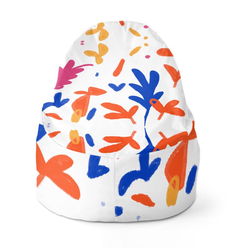 Abstract Leaf & Plant Bean Bag Cover by The Photo Access