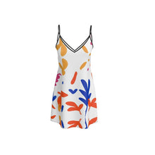 Load image into Gallery viewer, Abstract Leaf &amp; Plant Slip Dress by The Photo Access
