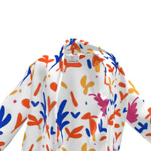 Load image into Gallery viewer, Abstract Leaf &amp; Plant Wrap Blazer by The Photo Access
