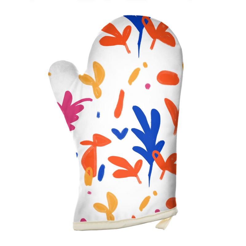 Abstract Leaf & Plant Oven Glove Tin by The Photo Access