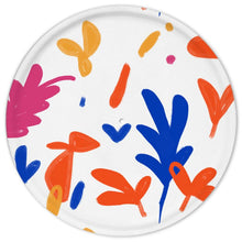 Load image into Gallery viewer, Abstract Leaf &amp; Plant Cake Stand Tin by The Photo Access
