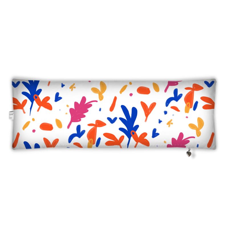 Abstract Leaf & Plant Mr & Mrs Bolster Cushion by The Photo Access