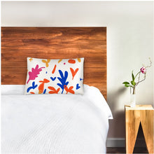 Load image into Gallery viewer, Abstract Leaf &amp; Plant Silk Pillow Case by The Photo Access
