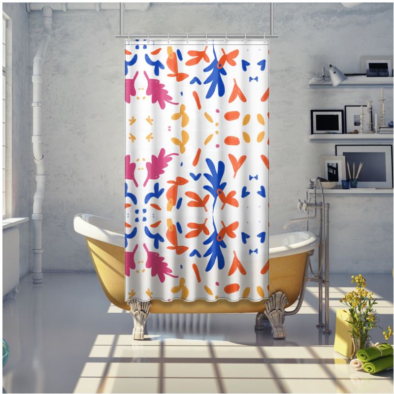 Abstract Leaf & Plant Shower Curtain by The Photo Access