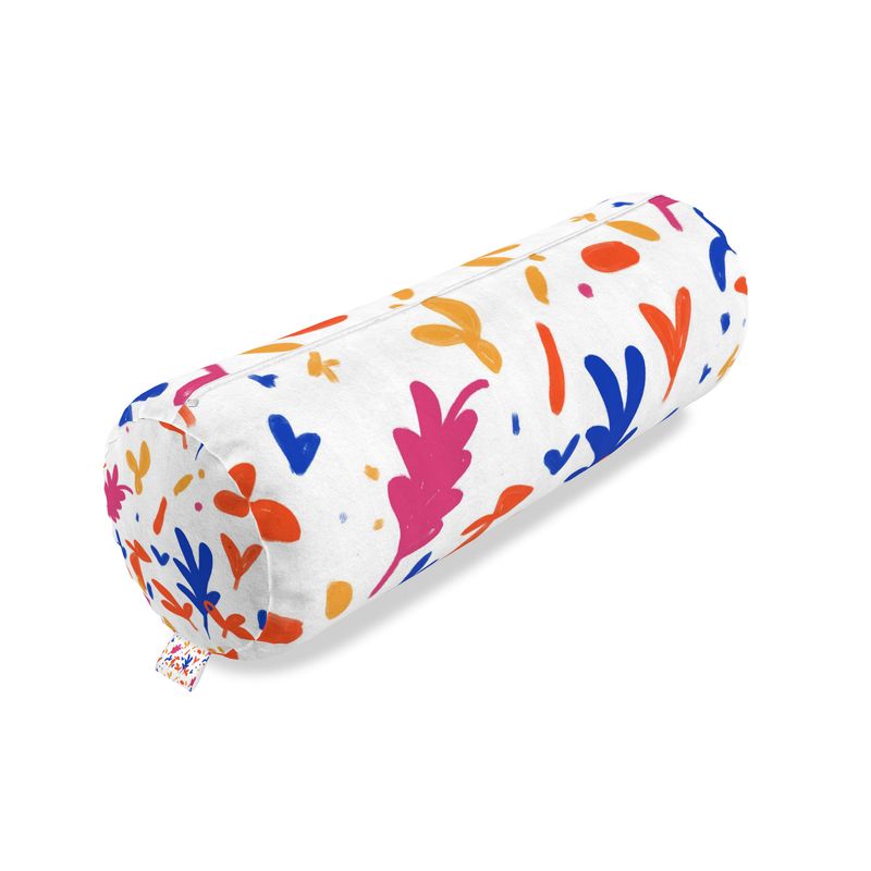 Abstract Leaf & Plant Big Bolster Cushion by The Photo Access