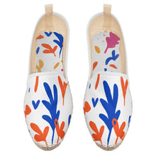 Load image into Gallery viewer, Abstract Leaf &amp; Plant Loafer Espadrilles by The Photo Access
