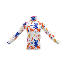Lade das Bild in den Galerie-Viewer, Abstract Leaf &amp; Plant Mens Slim Fit Roll Neck by The Photo Access
