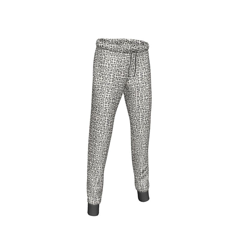 Hand Drawn Labyrinth Womens Jogging Bottoms by The Photo Access