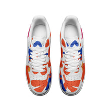 Load image into Gallery viewer, Abstract Leaf &amp; Plant Unisex Low Top Leather Sneakers by The Photo Access
