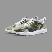 गैलरी व्यूवर में इमेज लोड करें, Abstract Fluid Lines of Movement Muted Tones Unisex Lightweight Sneaker Athletic Sneakers by The Photo Access
