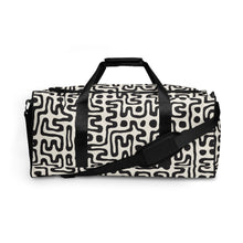 Load image into Gallery viewer, Hand Drawn Labyrinth 100% Polyester Duffle Bag by The Photo Access

