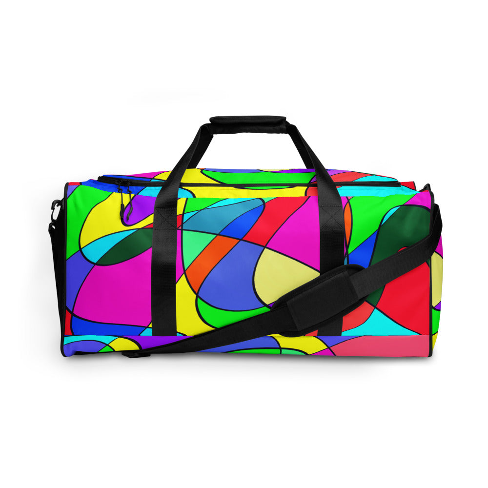 Museum Colour Art 100% Polyester Duffle Bag by The Photo Access