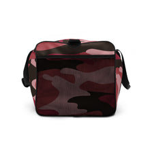 Load image into Gallery viewer, Pink Camouflage 100% Polyester Duffle bag by The Photo Access
