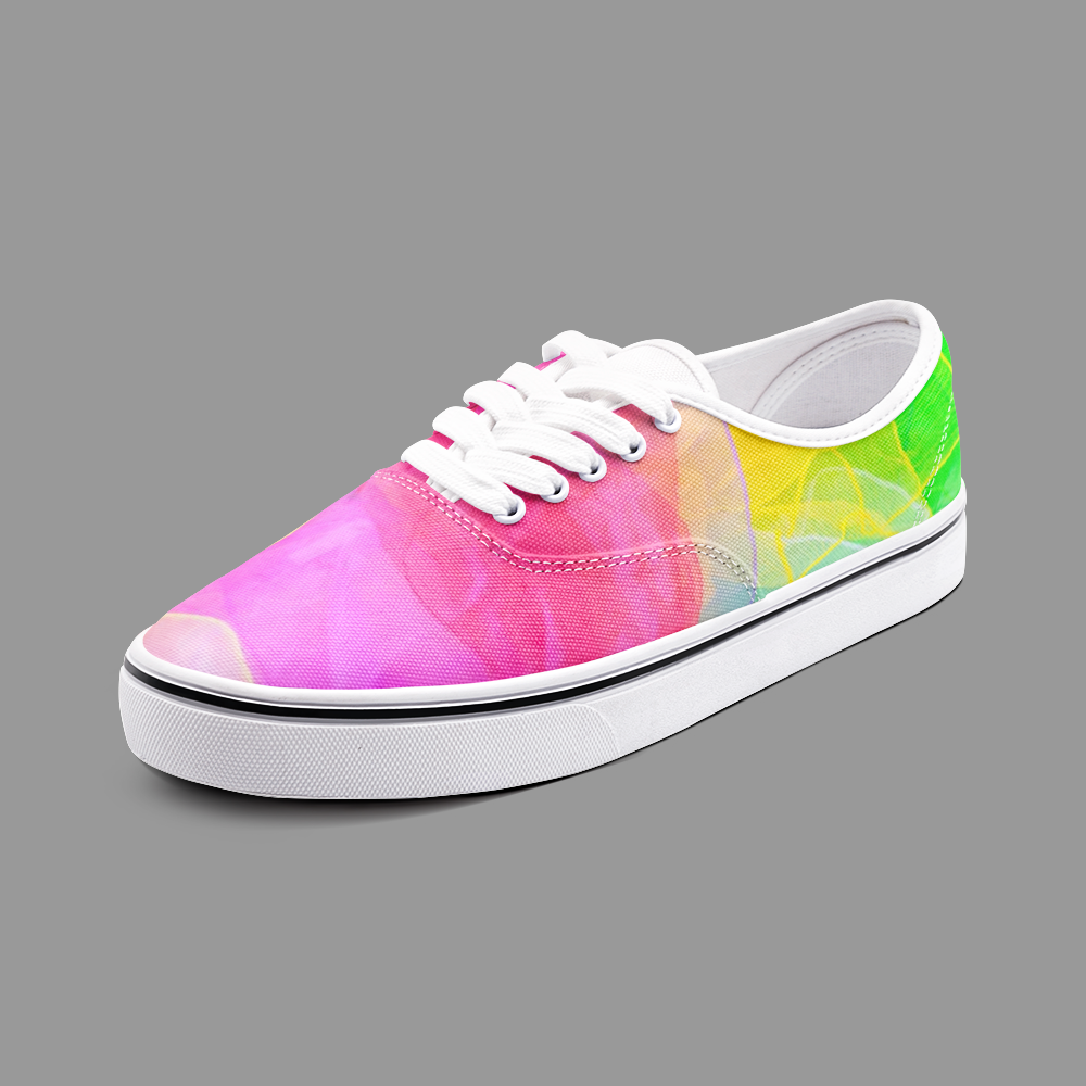 Colorful Unisex Canvas Shoes Fashion Low Cut Loafer Sneakers by The Photo Access