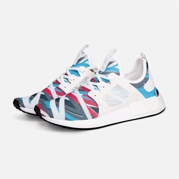 Colorful Thin Lines Art Unisex Lightweight Sneaker by The Photo Access
