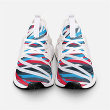 गैलरी व्यूवर में इमेज लोड करें, Colorful Thin Lines Art Unisex Lightweight Sneaker by The Photo Access
