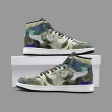 Load image into Gallery viewer, Abstract Fluid Lines of Movement Muted Tones Unisex Sneaker TR by The Photo Access
