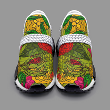 将图片加载到图库查看器，Hand Drawn Floral Seamless Pattern Unisex Lightweight Sneaker S-1 by The Photo Access
