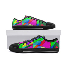 Load image into Gallery viewer, Museum Colour Art Unisex Low Top Canvas Shoes by The Photo Access
