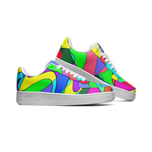 Load image into Gallery viewer, Museum Colour Art Unisex Low Top Leather Sneakers by The Photo Access
