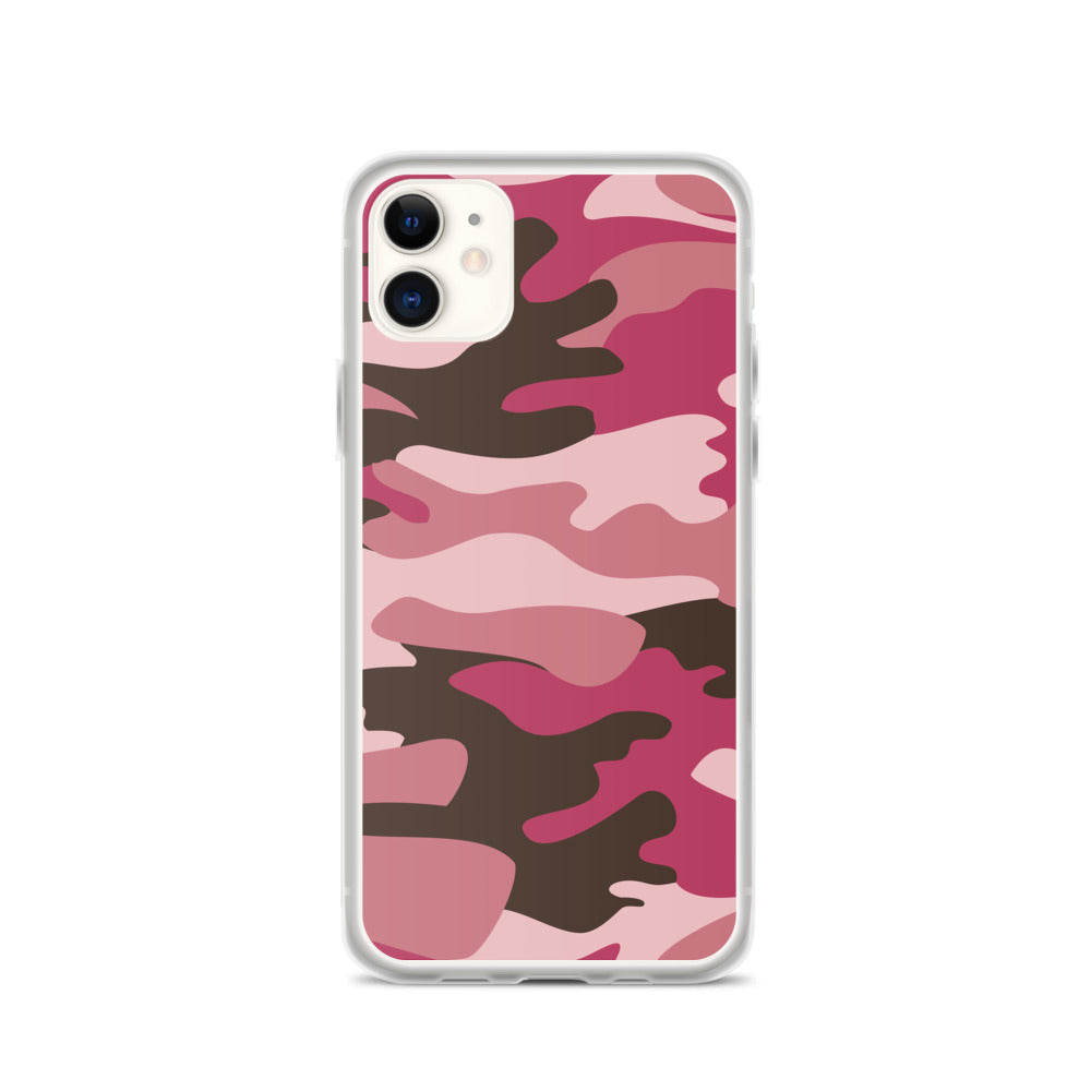 Pink Camouflage iPhone Case by The Photo Access