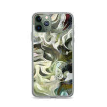 Cargar imagen en el visor de la galería, Abstract Fluid Lines of Movement Muted Tones iPhone Case by The Photo Access

