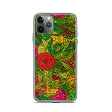 गैलरी व्यूवर में इमेज लोड करें, Hand Drawn Floral Seamless Pattern iPhone Case by The Photo Access
