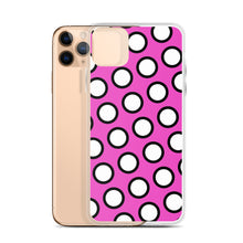 Lade das Bild in den Galerie-Viewer, Pink Polka Dots iPhone Case by The Photo Access
