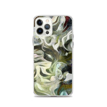 Load image into Gallery viewer, Abstract Fluid Lines of Movement Muted Tones iPhone Case by The Photo Access
