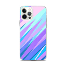 Load image into Gallery viewer, Blue Pink Abstract Eighties iPhone Case by The Photo Access
