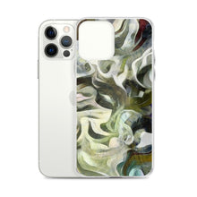 Load image into Gallery viewer, Abstract Fluid Lines of Movement Muted Tones iPhone Case by The Photo Access
