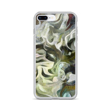 Lade das Bild in den Galerie-Viewer, Abstract Fluid Lines of Movement Muted Tones iPhone Case by The Photo Access

